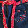 Size 2 Target Denim Jeans with Plaited Sash Belt EUC - Image 3