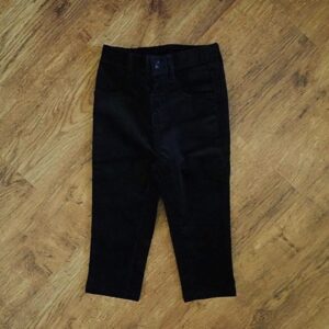 Size 2 Tiny Little Wonders Black Corduroy Jeans NWT