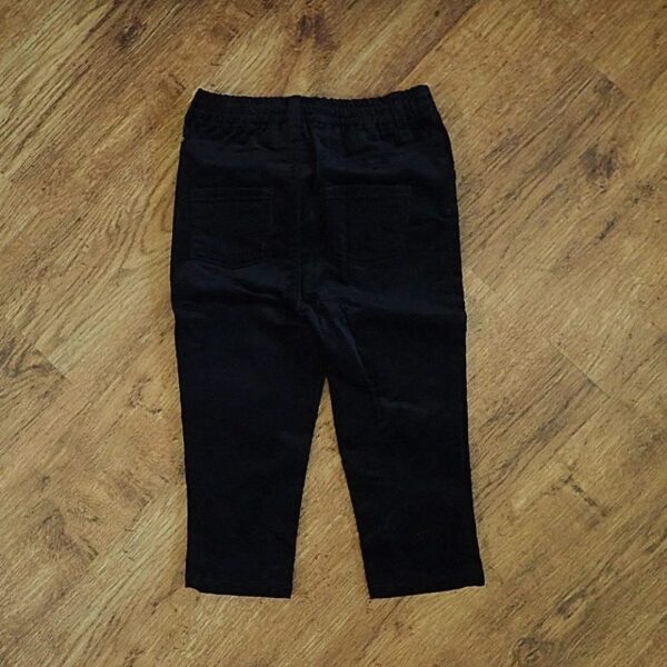 Size 2 Tiny Little Wonders Black Corduroy Jeans NWT - Image 2