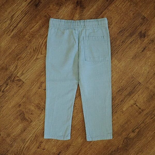 Size 3 Anko Linen-Blend Chino Joggers EUC - Image 2