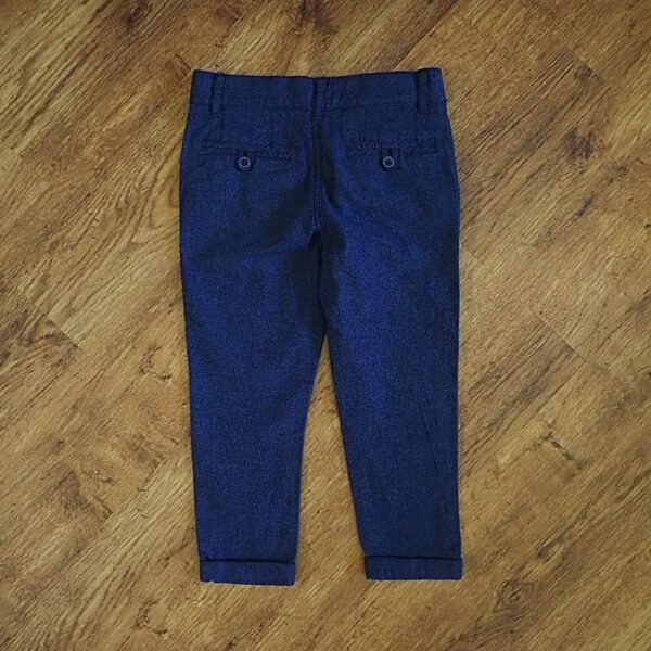 Size 3 B-Collection Navy Chino Pants EUC - Image 2