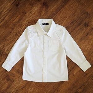 Size 3 Bardot Junior White Formal Shirt NOS