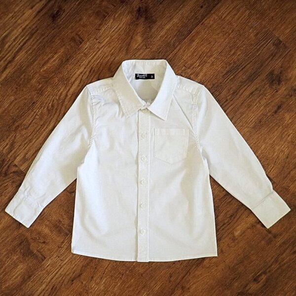 Size 3 Bardot Junior White Formal Shirt NOS