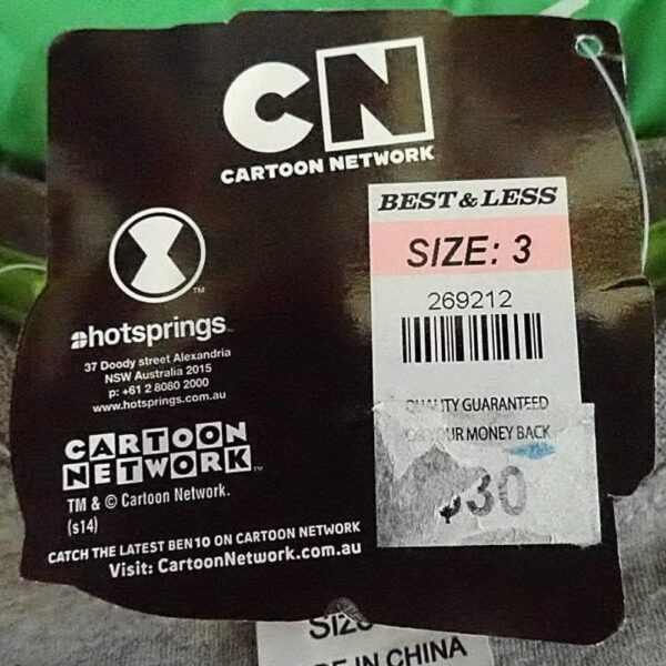 Size 3 Ben10 Quilted Puffer Vest & Long Sleeve Tee NWT - Image 5