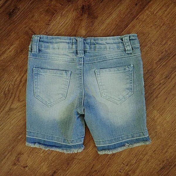 Size 3 Breakers Appliqued Blue Denim Shorts NWT - Image 2