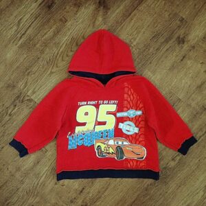 Size 3 Cars '95 Lightning McQueen' Hoodie EUC