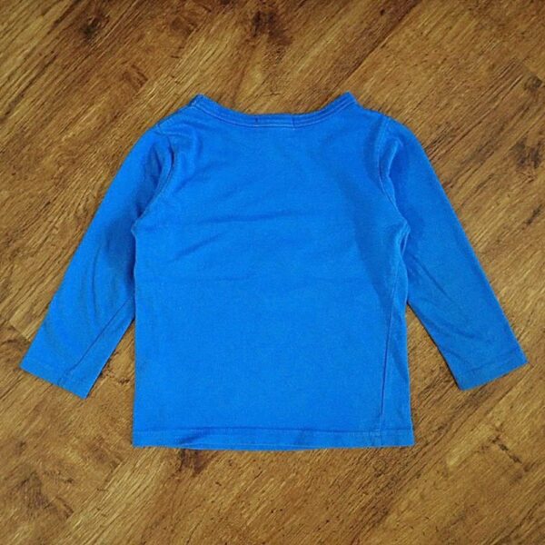 Size 3 Charlie & Me 'Athletic Department' Long Sleeve Tee EUC - Image 2