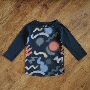 Size 3 Cotton On Kids 'Graffiti' Long Sleeve Tee EUC