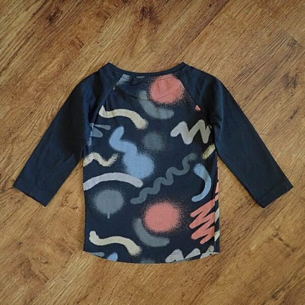 Size 3 Cotton On Kids 'Graffiti' Long Sleeve Tee EUC - Image 2