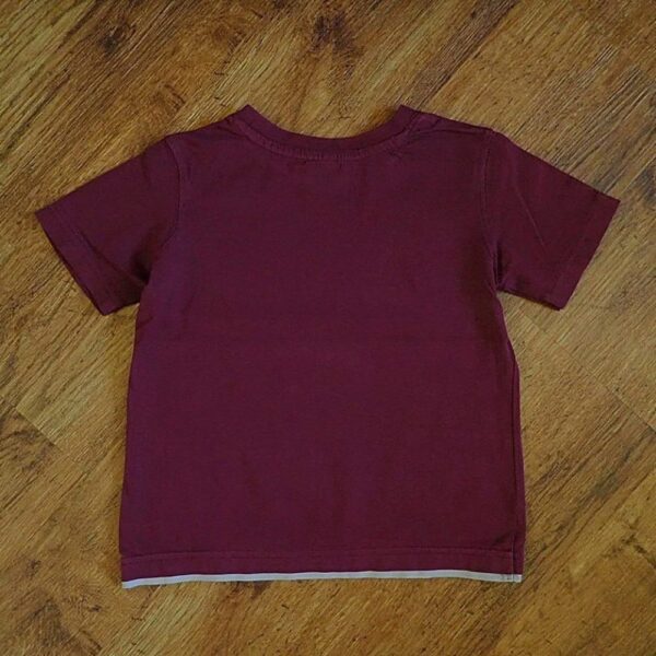 Size 3 H&T 'Summit Challenge' Plum Coloured Tee EUC - Image 2