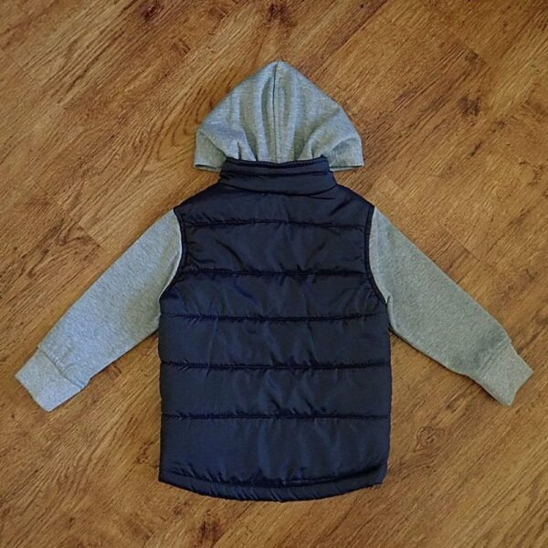 Size 3 Kids & Co Hooded Puffer Jacket EUC - Image 2