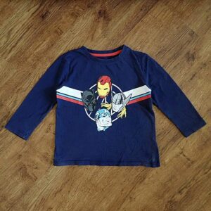 Size 3 Marvel Comics 'The Avengers' Long Sleeve Tee EUC