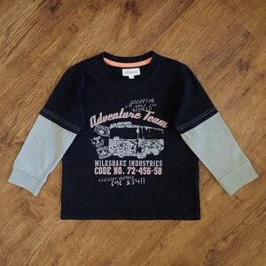 Size 3 Milkshake 'Adventure Team' Long Sleeve Tee EUC