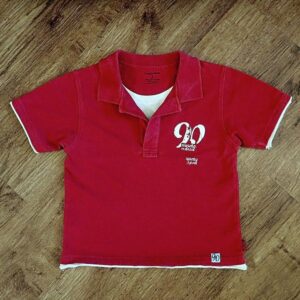 Size 3 Pumpkin Patch '90 Sport' Polo Shirt GUC