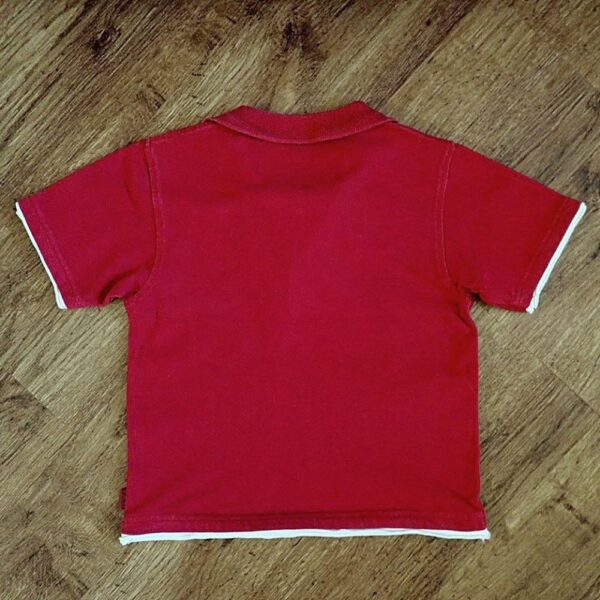 Size 3 Pumpkin Patch '90 Sport' Polo Shirt GUC - Image 2