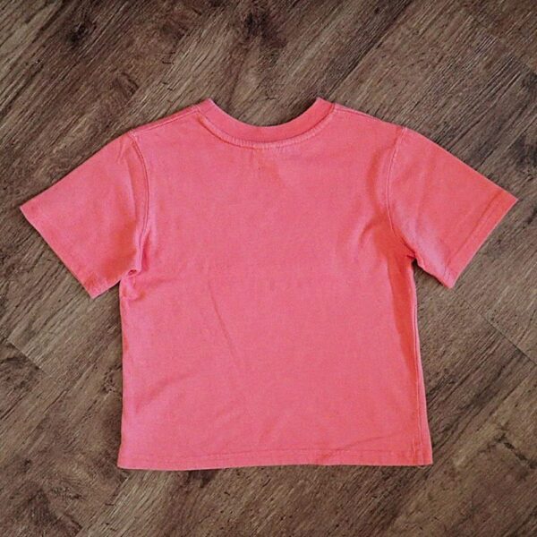Size 3 Target '100% Cool Dude' Terracotta Coloured Tee EUC - Image 2
