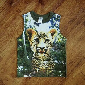 Size 3 Target 'Leopard Cub' Tank Top NOS