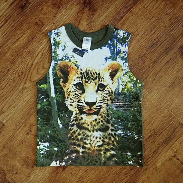 Size 3 Target 'Leopard Cub' Tank Top NOS