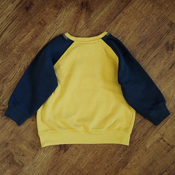 Size 3 Tilt Navy & Yellow Windcheater IUC - Image 2