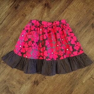 Size 3/4 Cotton On Kids Vintage Floral Skirt EUC