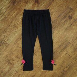 Size 3 Coney Island Leggings with Appliqued Rosettes NWOT