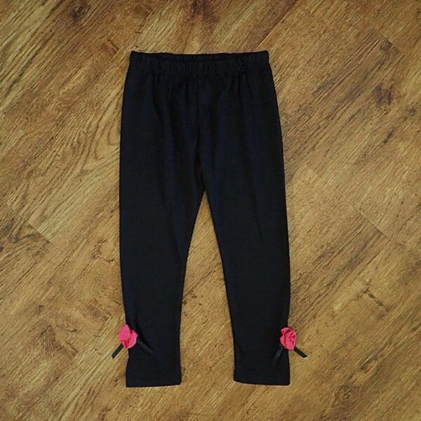 Size 3 Coney Island Leggings with Appliqued Rosettes NWOT
