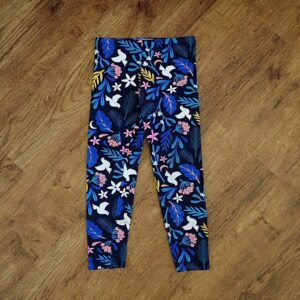 Size 3 Cotton On Kids Floral Leggings EUC