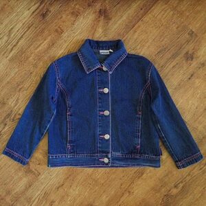 Size 3 Country Road Blue Denim Jacket EUC