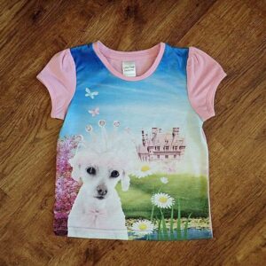 Size 3 Emerson Junior 'Puppy Princess' Tee IUC