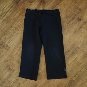 Size 3 Essentials Black Trackpants GUC