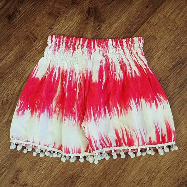 Size 3 Smocked Tie-Dyed Shorts by Frangipani Kids EUC - Image 2
