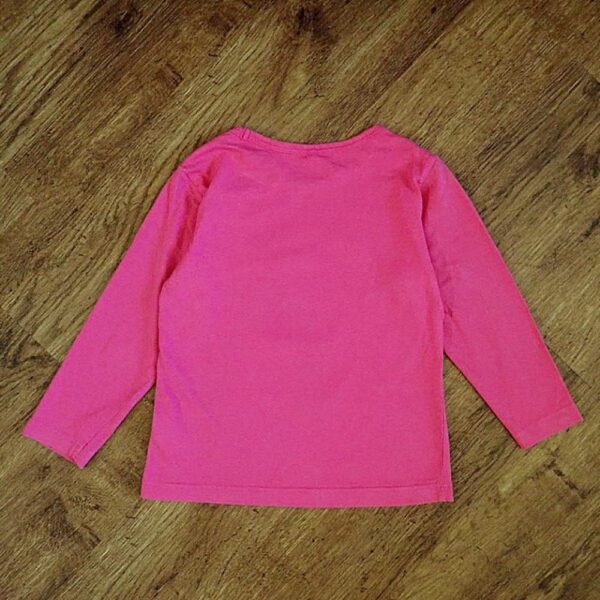 Size 3 H&T 'Adorable Nerdy Rabbit' Long Sleeve Tee EUC - Image 2