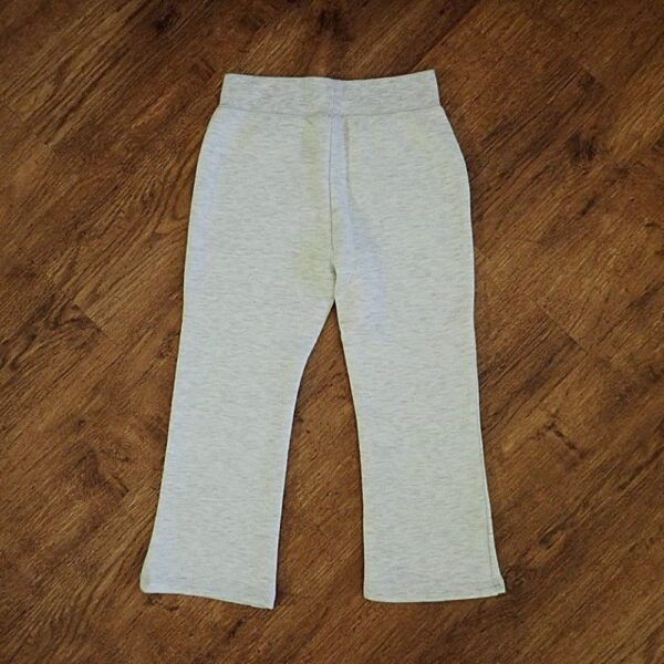 Size 3 H&T Marled Cream Trackpants EUC - Image 2