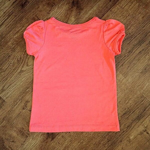 Size 3 H&T Plain Vermilion-Coloured Tee NWOT - Image 2
