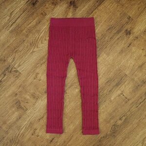 Size 3 H&T: Winter Weight Footless Tights / Leggings EUC