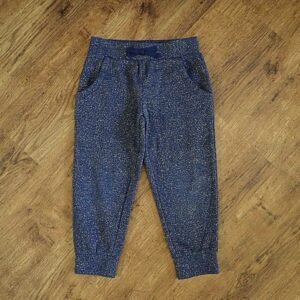Size 3 H&T Blue Lurex Trackpants EUC