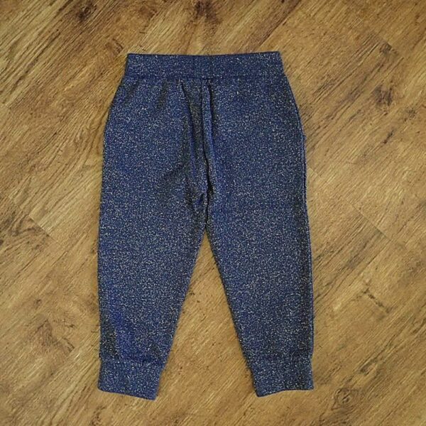 Size 3 H&T Blue Lurex Trackpants EUC - Image 2