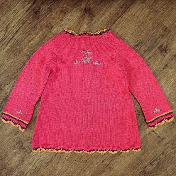 Size 3 Jelly Beans Wool-Blend Vintage Jumper EUC - Image 2