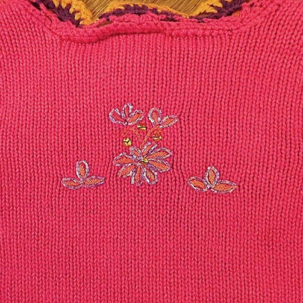 Size 3 Jelly Beans Wool-Blend Vintage Jumper EUC - Image 3