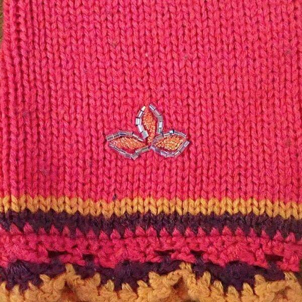 Size 3 Jelly Beans Wool-Blend Vintage Jumper EUC - Image 4