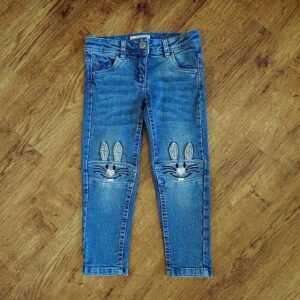 Size 3 Lily & Dan 'Rabbit-Knee' Denim Jeans EUC