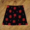 Size 3 Patch Princess Polar Fleece Floral Skirt EUC
