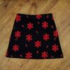 Size 3 Patch Princess Polar Fleece Floral Skirt EUC - Image 2