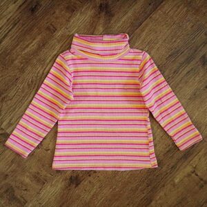 Size 3 Pumpkin Patch 'Liquorice-Allsorts' Striped Skivvy EUC