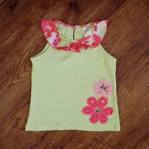 Size 3 Target Appliqued Floral Tank Top GUC