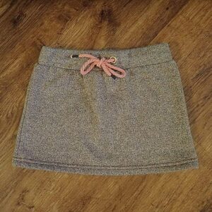Size 3 Target Bronze & Blue Lurex Skirt EUC