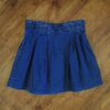 Size 3 Target Heavyweight Pleated Chambray Skirt EUC - Image 2