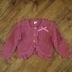 Size 3 Target Ruched-Hem Cropped Cardigan EUC