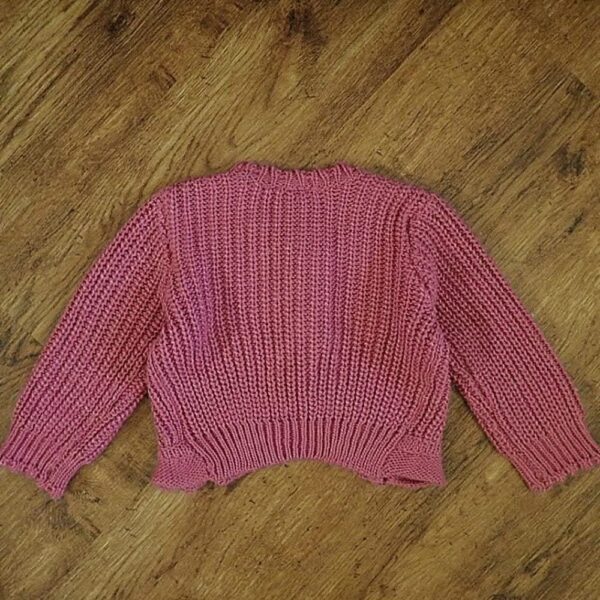 Size 3 Target Ruched-Hem Cropped Cardigan EUC - Image 2
