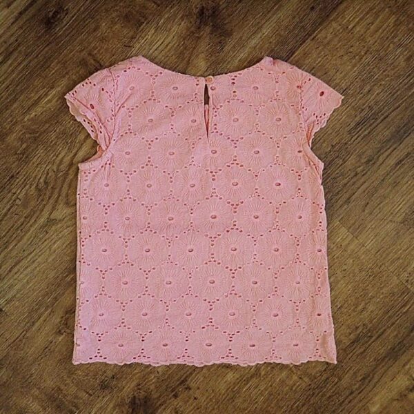Size 3 Target Sleeveless Peach Lace Top EUC - Image 2